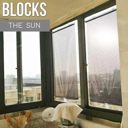 2-Second Retractable Car Windshield Sunshade (Universal Fit) 🛡️☀️