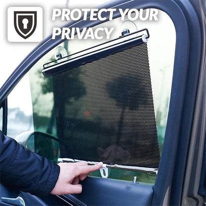 2-Second Retractable Car Windshield Sunshade (Universal Fit) 🛡️☀️