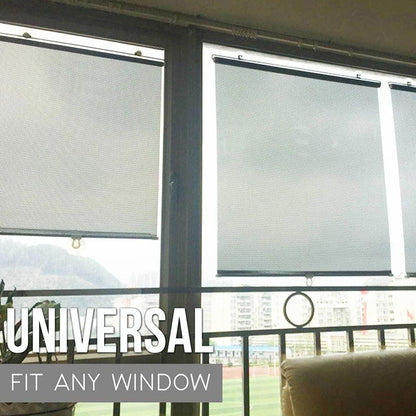 2-Second Retractable Car Windshield Sunshade (Universal Fit) 🛡️☀️