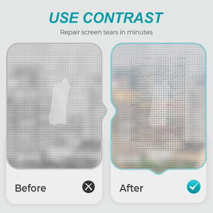 💨🏆Self-Adhesive DIY Window Screen Repair Tape  - ⚡Instant Repair, Bug-Proof & Breathable✂️
