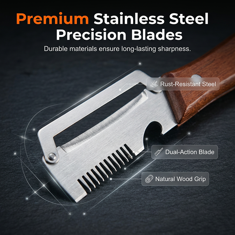3-in-1 Vegetable Peeler with Julienne Blade & Bottle Opener