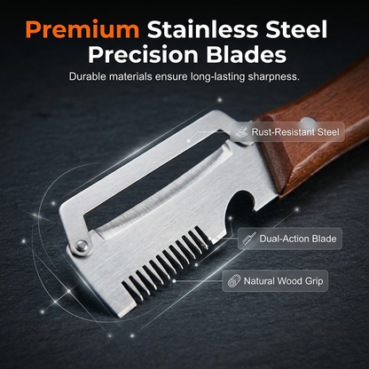3-in-1 Vegetable Peeler with Julienne Blade & Bottle Opener