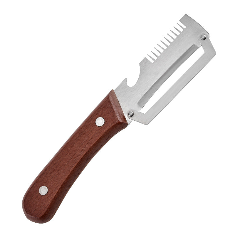 3-in-1 Vegetable Peeler with Julienne Blade & Bottle Opener
