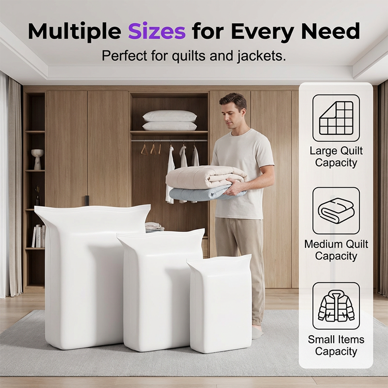 🧳🏆Antibacterial Vacuum Storage Bags – Silver Ion Tech Keeps Clothes Fresh & Odor-Free✨