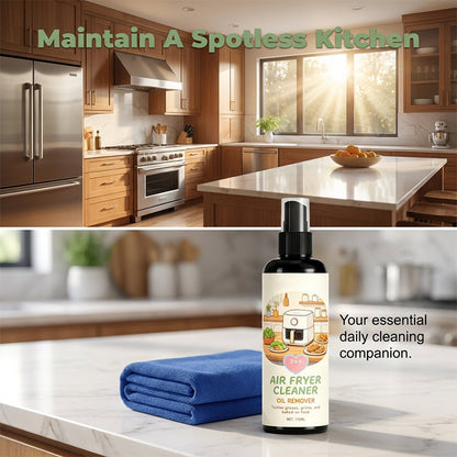 ✨2‑in‑1 Air Fryer Cleaner – Degreases & cleans, safe for non‑stick coatings🧼💪