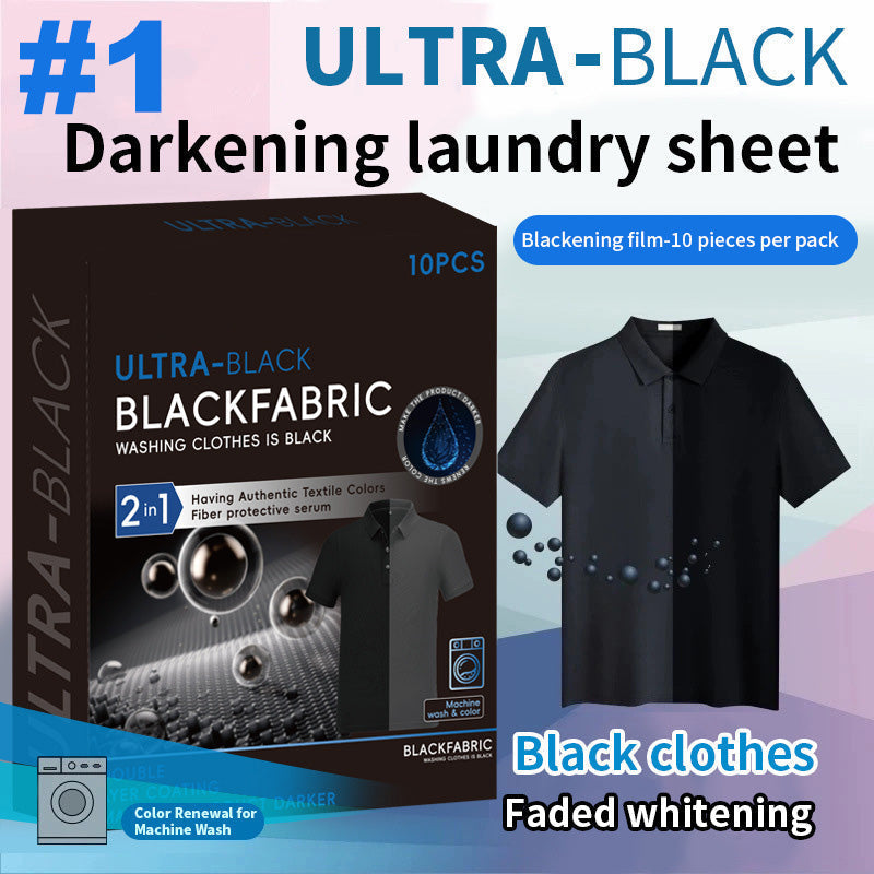 ⚫Ultra-Black Clothing Blackening Sheets🎩