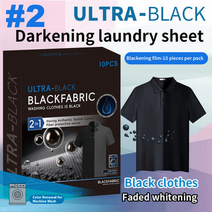 ⚫Ultra-Black Clothing Blackening Sheets🎩