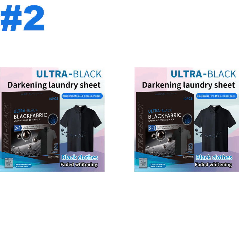 ⚫Ultra-Black Clothing Blackening Sheets🎩