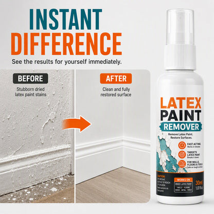 🏆AEXZR® Multi-Surface Latex Paint Remover Spray - Fast-Acting Paint Stripper for Home & DIY