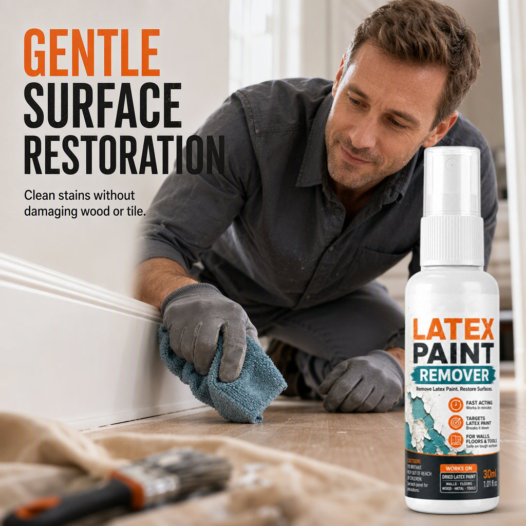 🏆AEXZR® Multi-Surface Latex Paint Remover Spray - Fast-Acting Paint Stripper for Home & DIY