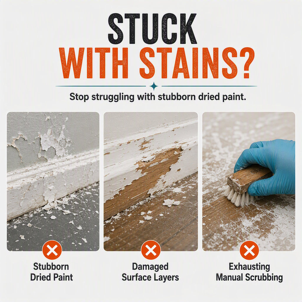 🏆AEXZR® Multi-Surface Latex Paint Remover Spray - Fast-Acting Paint Stripper for Home & DIY