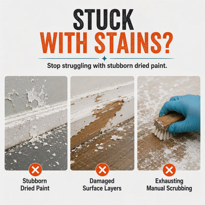 🏆AEXZR® Multi-Surface Latex Paint Remover Spray - Fast-Acting Paint Stripper for Home & DIY