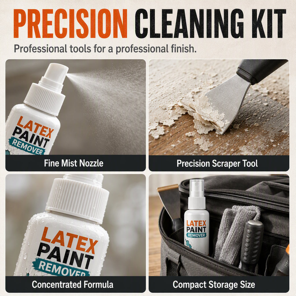 🏆AEXZR® Multi-Surface Latex Paint Remover Spray - Fast-Acting Paint Stripper for Home & DIY