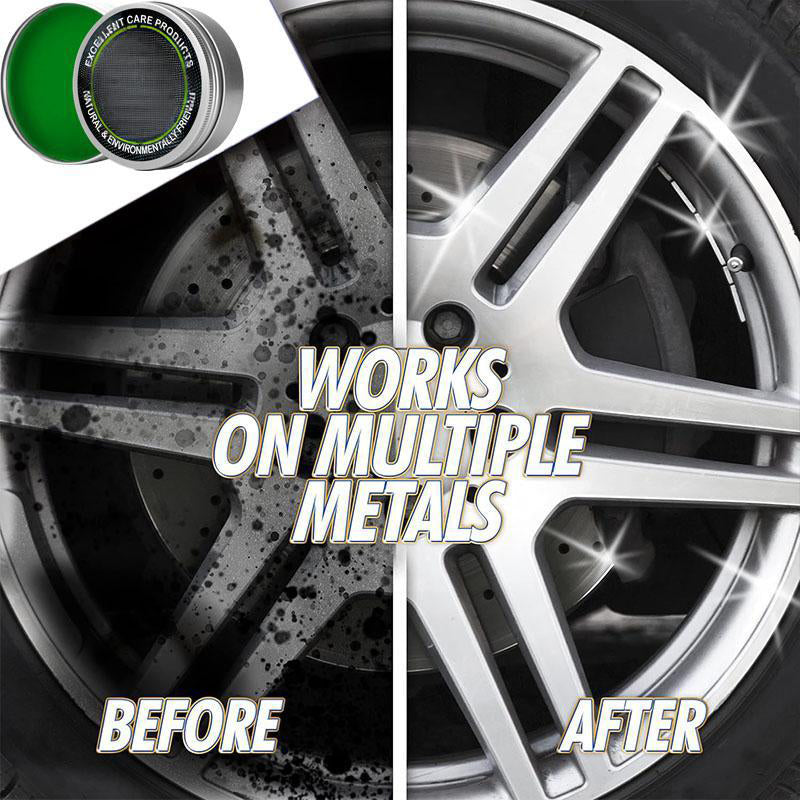 ✨50% OFF NOW! All‑Purpose Mirror Shine Metal Wax Polish‑ Natural Environment‑Friendly Metal Polishing Paste, Restores & Shines Stainless Steel, Chrome & Metal Surfaces, Removes Oxidation & Tarnish