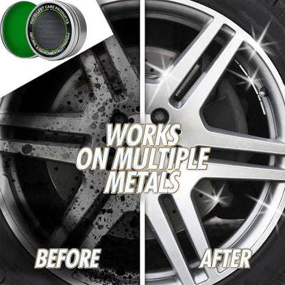 ✨50% OFF NOW! All‑Purpose Mirror Shine Metal Wax Polish‑ Natural Environment‑Friendly Metal Polishing Paste, Restores & Shines Stainless Steel, Chrome & Metal Surfaces, Removes Oxidation & Tarnish